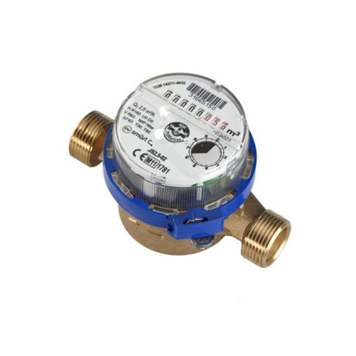 Picture of 3/4" Non-Pulsed Single Jet Cold Water Meter WRAS (2.5 m3/hr)