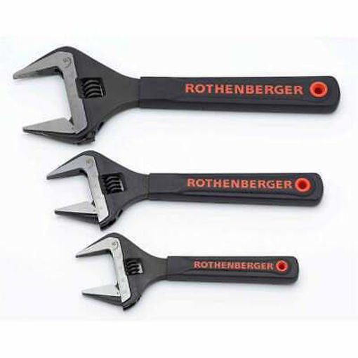Picture of Rothenberger 6,8 & 10" Wide Jaw Wrench Set