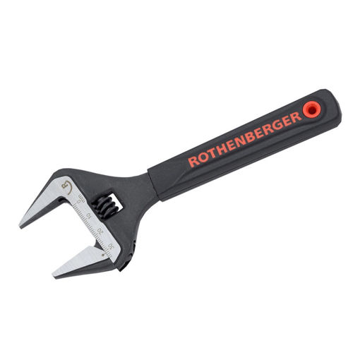 Picture of Rothenberger 4" Agjustable Wrench Wide Jaw